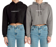 Load image into Gallery viewer, Fiercely Fit Classic Cropped Hoodie
